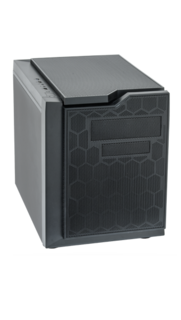 Корпус mATX Chieftec CI-01B-OP Cube, черный, без БП, 1xUSB 2.0, 2xUSB 3.0, аудио