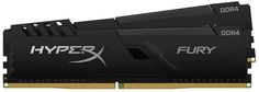 Модуль памяти DDR4 32GB (2*16GB) HyperX HX432C16FB4K2/32 Fury black 3200MHz CL16 1.35V 1R 16Gbit Intel XMP