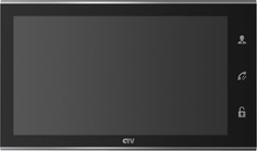 Видеодомофон CTV CTV-M4105AHD стеклянная сенсорная панель управления "Easy Buttons", AHD, TVI, CVI и CVBS 1080p/720p/960H, автоответчик, режим ожидани