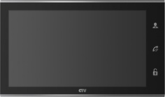 Видеодомофон CTV CTV-M4105AHD стеклянная сенсорная панель управления "Easy Buttons", AHD, TVI, CVI и CVBS 1080p/720p/960H, автоответчик, режим ожидани