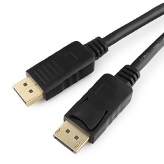 Кабель интерфейсный DisplayPort Cablexpert CC-DP2-10M DisplayPort, v1.2, 20M/20M, черный, экран, пакет, 10м