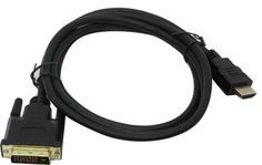 Кабель HDMI-DVI Exegate EX-CC-HDMIM-DVIM-2.0 EX284906RUS 19M/25M, dual link, 2м, позолоченные контакты