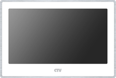 Видеодомофон CTV CTV-M4704AHD CTV-M4704AHD белый 7˝ TFT IPS LCD (16:9), сенсорный, 1024x600, полудуплекс, АС 100-240 В, 12В DC/1A, белый