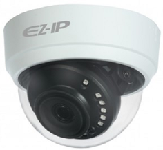 Видеокамера EZ-IP EZ-HAC-D1A41P-0280B 1/2.7" 4Мп КМОП, 25к/с при 4Мп, 25к/с при 1080P, 2.8мм фиксированный объектив, 20м ИК, Smart IR, ICR, OSD, 4в1(C