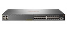 Коммутатор PoE Aruba JL261A 2930F 24G PoE+ 4SFP, 24x10/100/1000 RJ-45 PoE+, 4xSFP, L3 lite, PoE 370W, 19"