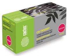 Тонер-картридж Cactus CS-TK5220Y для Kyocera Ecosys M5521cdn/M5521cdw/P5021cdn/P50, желтый (1200стр.)