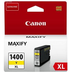 Картридж Canon PGI-1400XL Y 9204B001 Yellow для MAXIFY МВ2040/МВ2340