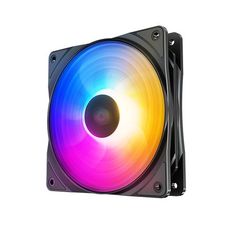 Вентилятор для корпуса Deepcool RF120 FS 120x120x25mm, RGB led, 500-1500rpm, 56.5 CFM, 27 dBA, 4-pin PWM Retail