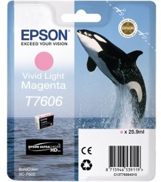 Картридж Epson C13T76064010 для принтера T760 SC-P600, светло-пурпурный