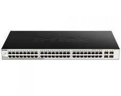 Коммутатор D-link DGS-1210-52/ME 48xUTP 100/1000, 4xSFP, L2, 19", питание 220 В или DC 12 В и возможностью мониторинга статуса питания коммутатора