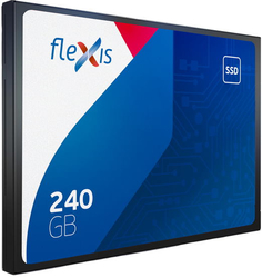 Накопитель SSD Flexis FSSD25TBP-240 Basic 240GB SATA3 6Gb/s TLC P 550/500MB/s IOPS 77K/84K MTBF 2M