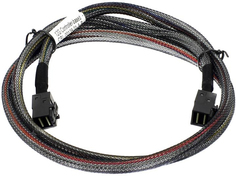 Кабель Intel AXXCBL650HDHD Kit of 2 cables, 650 mm Cables with straight SFF8643 to straight SFF8643 connectors