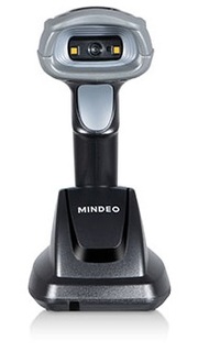 Сканер штрих-кодов Mindeo CS2290-SR RF (ручной, 2D имидж, 433MHz, серый) CS2290 2D, зарядно-коммуникационная база, USB
