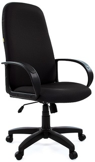 Кресло офисное Chairman 279 Chairman 1138105 черное (JP15-2), ткань, до 120 кг
