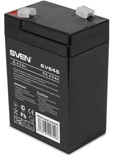 Батарея для ИБП Sven SV645 SV-0222064 6V, 4.5Ah