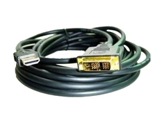 Кабель интерфейсный HDMI-DVI Cablexpert 19M/19M 4.5м, single link, черный, позол.разъемы, экран, пакет Gembird