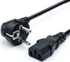 Кабель питания Atcom AT4547 Power Supply Cable 3meters (mark 0.75mm on cable) CEE 7/7 - IEC C13 евровилка