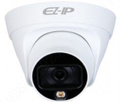 Видеокамера IP EZ-IP EZ-IPC-T1B20P-LED-0280B 1/2.7" 2 Мп КМОП 25 к/с, Full Color, 15м LED-подсветка, 0.005 Лк F1.6, объектив 2.8 мм, DWDR, 3D DNR, H.2