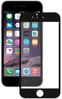 Защитное стекло Deppa 61997 для iPhone 6/6S, 0.3mm, 3D, black