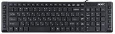 Клавиатура Acer OKW010 ZL.KBDEE.002 черный USB slim Multimedia