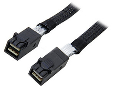 Кабель интерфейсный SAS LSI LSI00405 CBL-SFF8643-10M INT, SFF8643-SFF8643 (MiniSAS HD -to- MiniSAS HD internal cable), 100cm