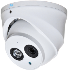 Видеокамера RVi RVi-1ACE102A (2.8) 1/3” КМОП; ИК 30 м; 1Мп/25 к/с; OSD/HLC/BLC/D-WDR/2D DNR; встр микрофон, DC 12 В; IP67, белая