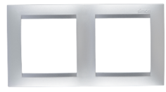 Рамка Simon 1500620-033 Simon 15 Алюминий 2-я