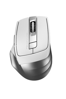 Мышь Wireless A4Tech Fstyler FB35 белый/серый 2000dpi BT/Radio USB (6but)