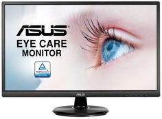 Монитор 23,8" ASUS VA249HE 1920х1080, 5 мс, 250 кд/м2, 100000000:1, 178°/178°, VA, HDMI, VGA