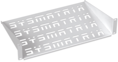 Полка фронтальная SYSMATRIX SH 2503.700 19" глубина 250мм., цвет серый (RAL 7035)