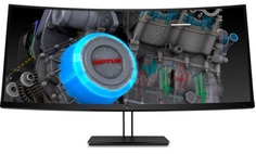 Монитор 37,5" HP Z38c Z4W65A4 3840х1600, 5 мс, 300 кд/м2, 5000000:1, 178°/178°, IPS, HDMI 2.0, DisplayPort 1.2, USB (видео), USB Type A x3, USB Type-C