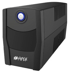 Источник бесперебойного питания HIPER CITY-850U line-interactive, 850ВА(480Вт), 2 розетки Schuko, USB-порт, чёрный