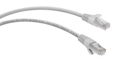 Кабель патч-корд SSTP 6a кат. 1.5м Cabeus PC-SSTP-RJ45-Cat.6a-1.5m-LSZH 10G, экранированный, LSZH, серый