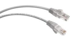 Кабель патч-корд U/UTP 6 кат. 1,5м Cabeus PC-UTP-RJ45-Cat.6-1.5m неэкранированный, серый