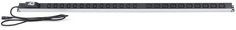 Блок розеток 19", 10 розеток Cabeus PDU-16-14C13-10C19-B-C14 для шкафов, вертикальный, 10 розеток IE