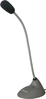 Микрофон Defender MIC-111 64111 компьютерный, серый, кабель 1,5 м