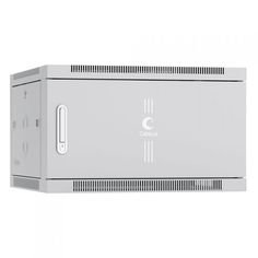 Шкаф настенный 19", 6U Cabeus SH-05F-6U60/60m 600x600x368mm (ШхГхВ) дверь металл