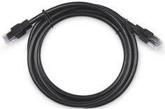Кабель патч-корд U/UTP 6a кат. 0.5м Cabeus PC-ARM-UTP-RJ45-Cat.6a-0.5m-PE 2xRJ45/8p8c, неэкранированный, армированный гофрированной стальной лентой, ч