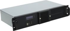 Корпус серверный 2U Procase GM225F-B-0 черный, панель управления, без блока питания, глубина 250мм, MB 6.7"x6.7"