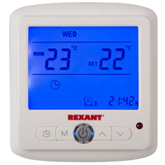Терморегулятор Rexant R860XT 51-0560 с дисплеем и автоматическим программированием