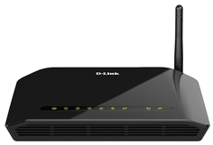 Роутер WiFi D-link DSL-2640U/RB/U2B ADSL2+ (Annex B), 4хLAN, ADSL с разъемом RJ-11, 802.11b/g/n (2.4 ГГц)