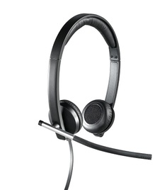 Гарнитура проводная Logitech H650e 981-000519 Stereo, 50 - 10000 Гц, USB