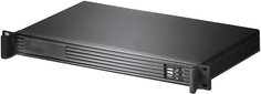 Корпус серверный 1U Procase UM125-FD-B-0 rear/front-access server case 1*3.5" bay, черный, без блока питания, глубина 250мм, MB mini-ITX 170x170mm