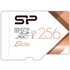 Карта памяти 256GB Silicon Power SP256GBSTXBU1V21 Elite microSDXC Class 10 UHS-I Colorful