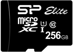 Карта памяти 256GB Silicon Power SP256GBSTXBU1V10 Elite microSDXC Class 10 UHS-I
