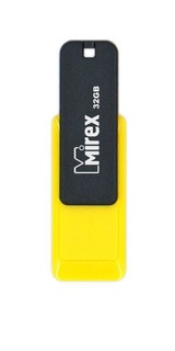 Накопитель USB 2.0 32GB Mirex CITY 13600-FMUCYL32 жёлтый (ecopack)