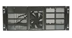 Корпус серверный 4U Procase RE411-D8H5-E-55 8x5.25 ext+5*3,5 int ,черный, без блока питания,глубина 550мм,MB EATX 12"x13"