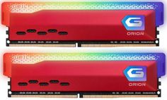 Модуль памяти DDR4 32GB (2*16GB) Geil GOSR432GB3200C16BDC Orion RGB red PC4-25600 3200MHz CL16 радиатор 1.35V