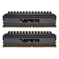 Модуль памяти DDR4 8GB (2*4GB) Patriot Memory PVB48G320C6K Viper 4 Blackout PC4-25600 3200MHz CL16 288-pin XMP радиатор 1.35V RTL