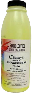 Тонер Static Control HP2025-80B-YOS HP LJCP2025 yellow 80 г/фл.